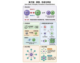图示“离子键、共价键、金属键、氢键”特点