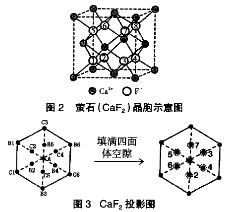 晶胞投影图片